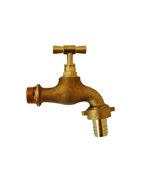 КАНЕЛКА МЕСИНГОВА С ЩУЦЕР 3/4"X3/4"